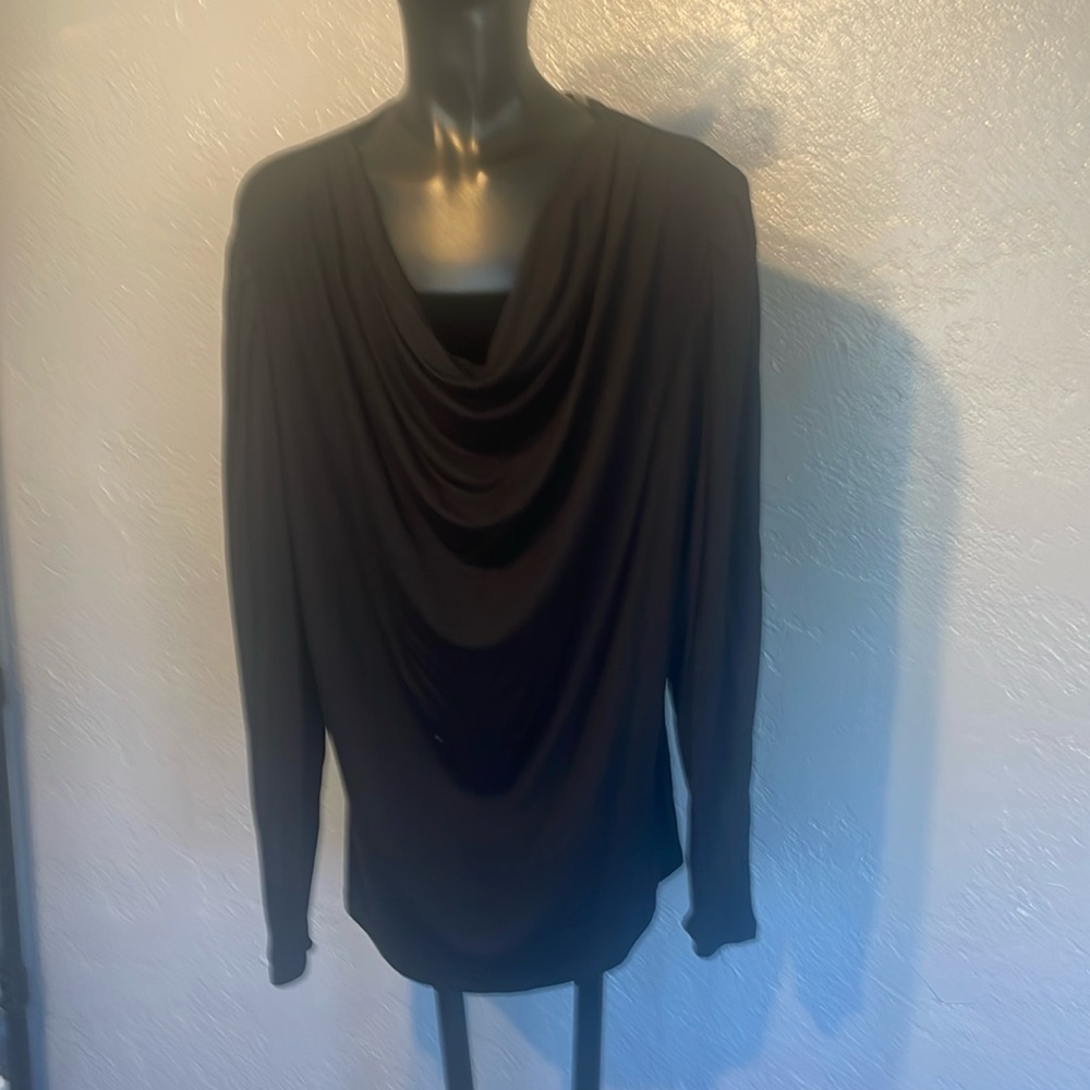 Tahari extra large  jersey top new with tags